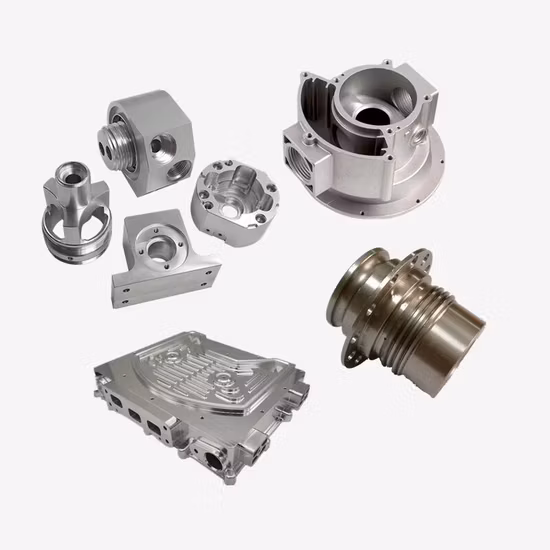 Auto Machinery Precision CNC Lathe Milling Turning Machine Processing Low Error High Precision Stainless Steel Chuck Winding Machinery Parts for Brushless Motor